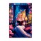 Stupell Industries Mysterious Girl & Cat Canvas, design by Image World